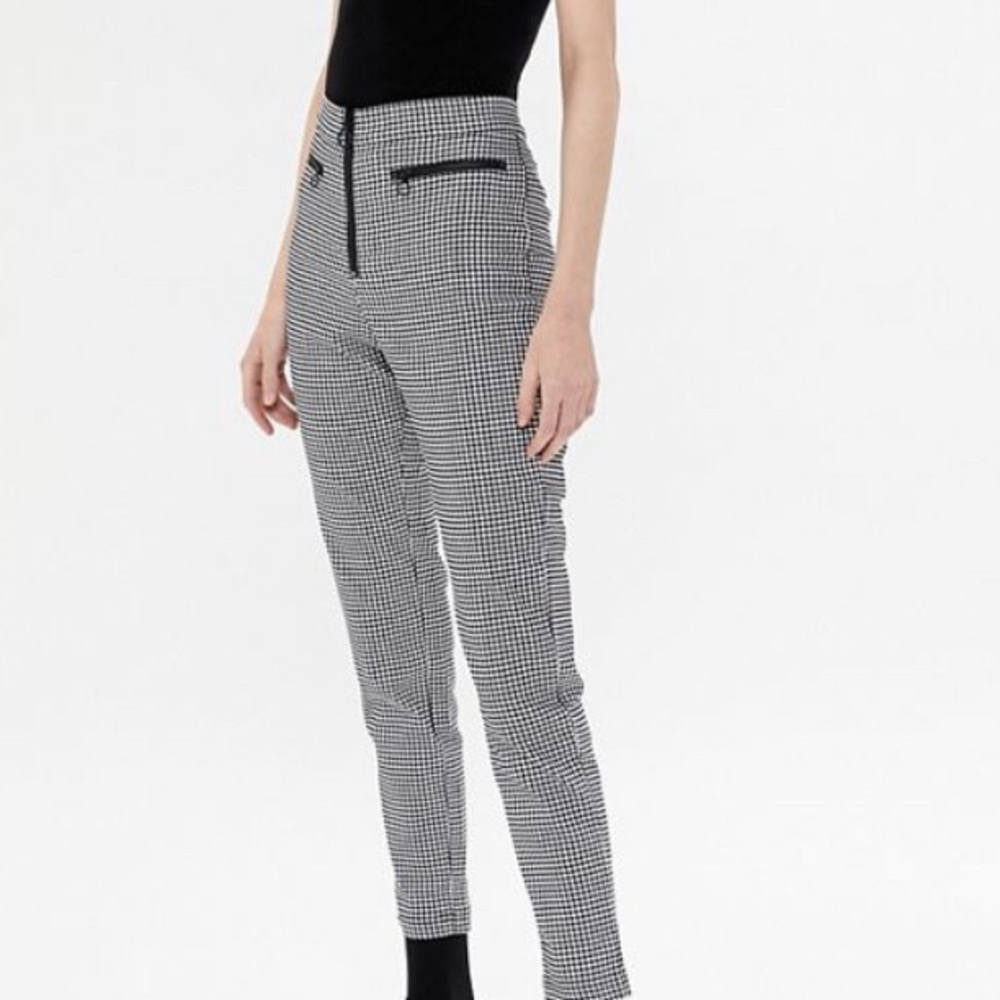 NWT Urban Outfitters Black and White Pants Size 8